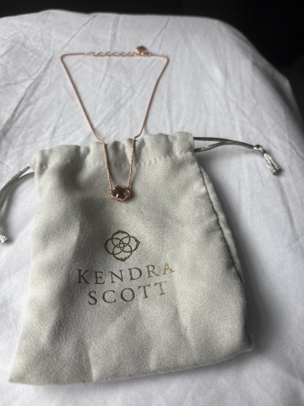 Kendra Scott Rose Gold Necklace